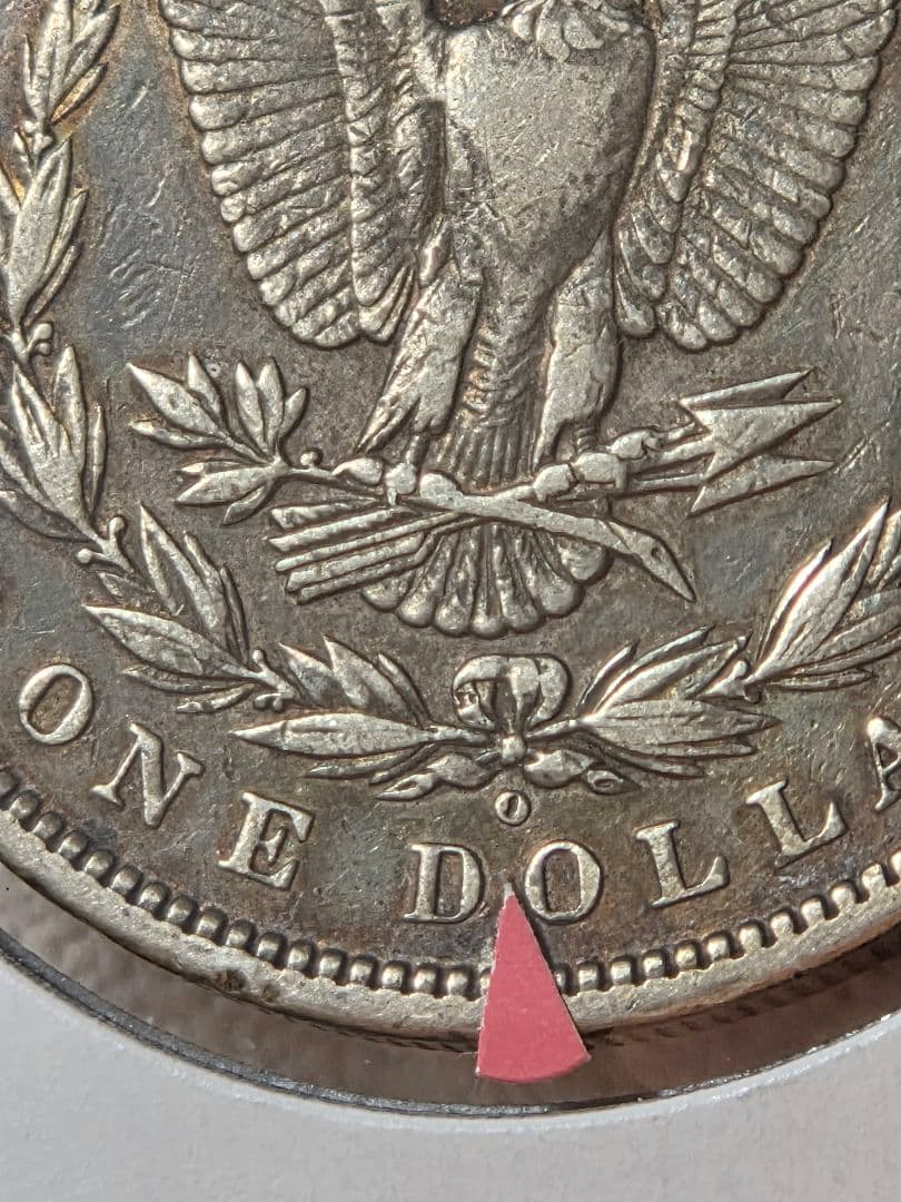 (VAM4&6) アメリカ合衆国　モルガンダラー銀貨　1889 O