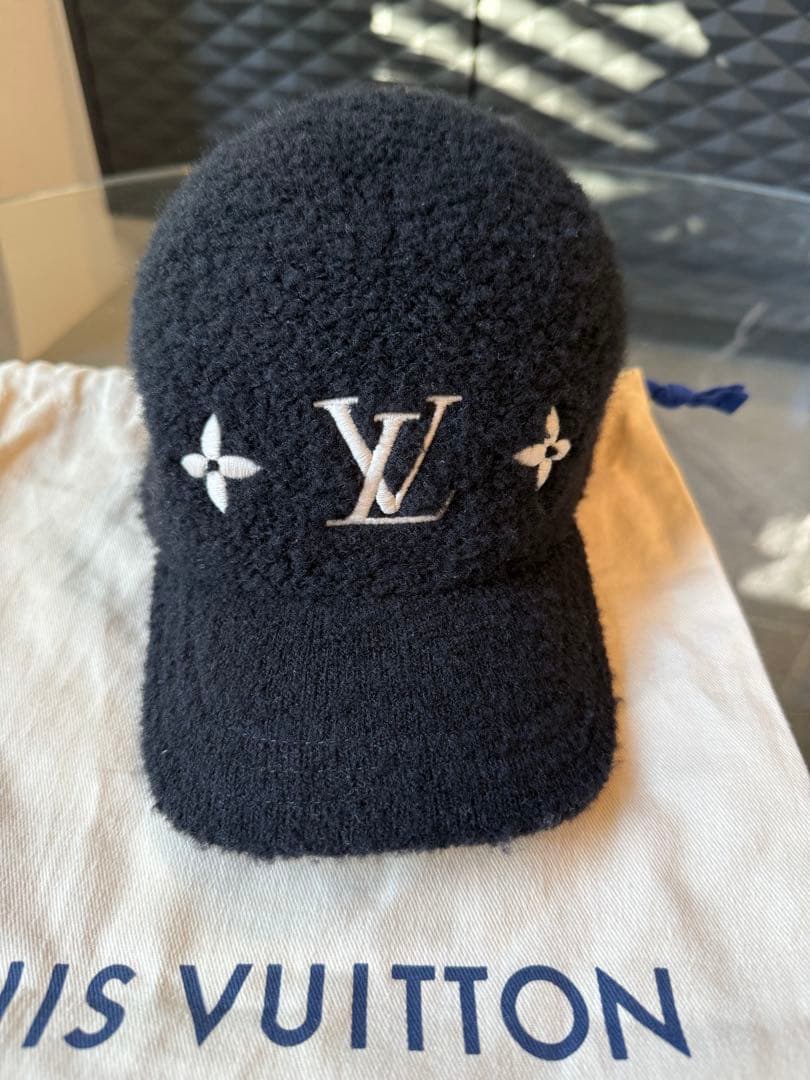 LOUIS VUITTON ルイヴィトン フライトモード ウールグラム キャップ