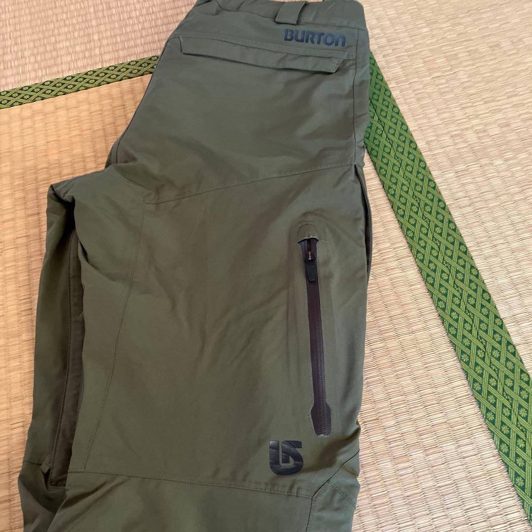 Burton 迷彩柄 スノーボードウェア Lサイズ上下セット