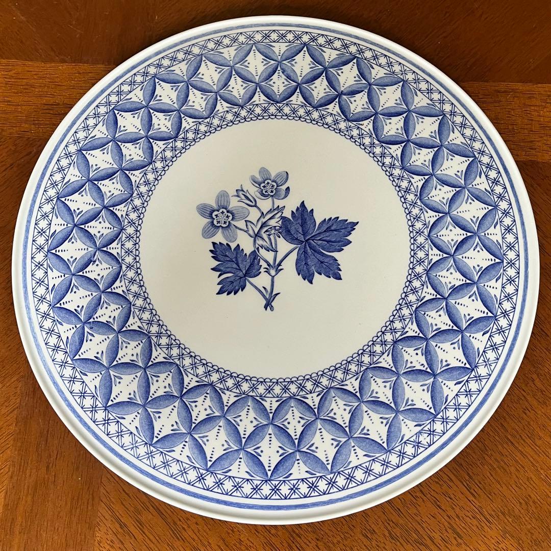 【新品】英国製　スポード ★ゼラニウム★ガトープレート