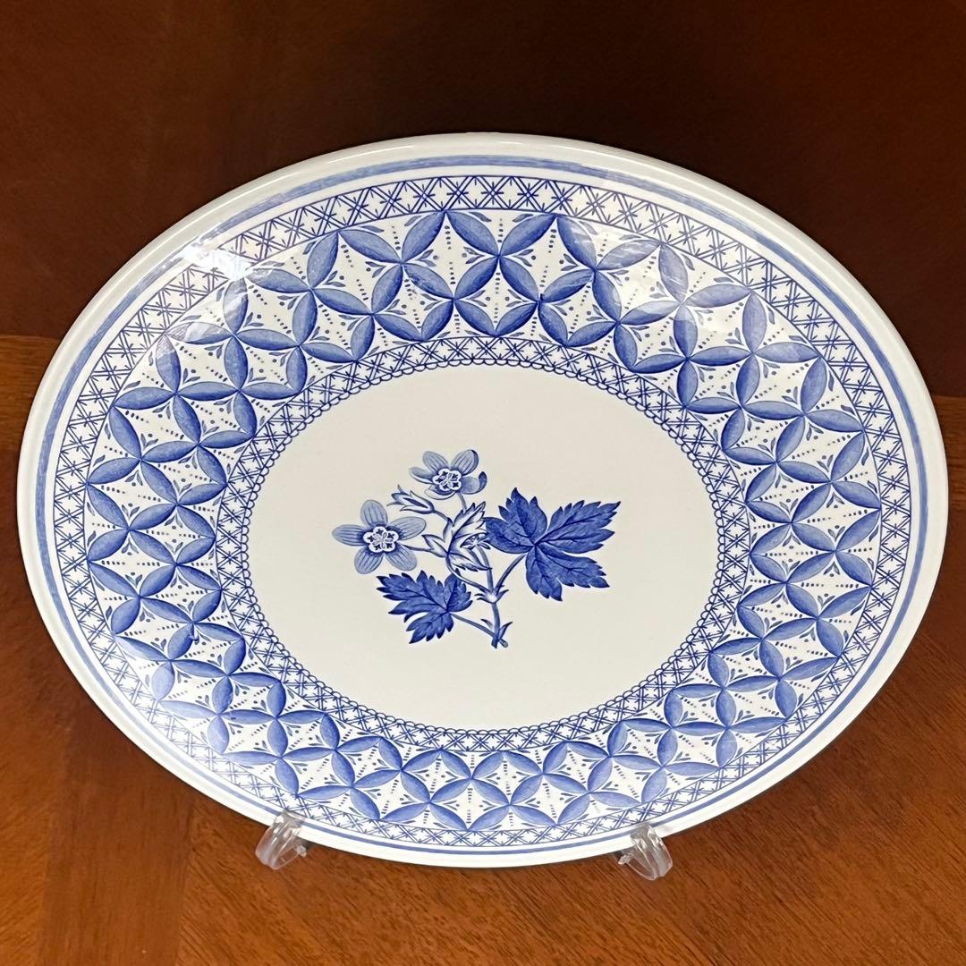 【新品】英国製　スポード ★ゼラニウム★ガトープレート