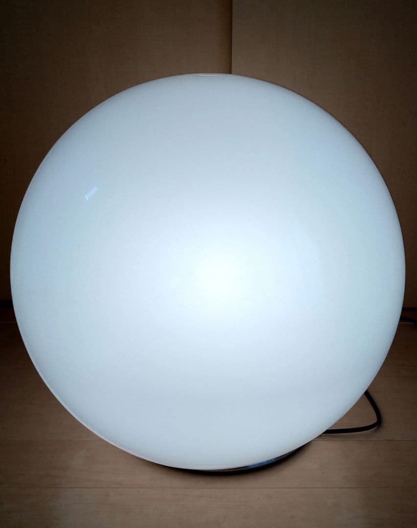 照明 スタンド ライト 間接照明 丸型 フロア 電球色 40W 中古品 オーヤマ