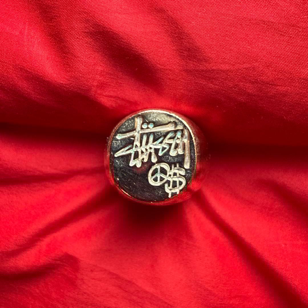 90s OLD STUSSY カレッジリング ステューシー stussy リング