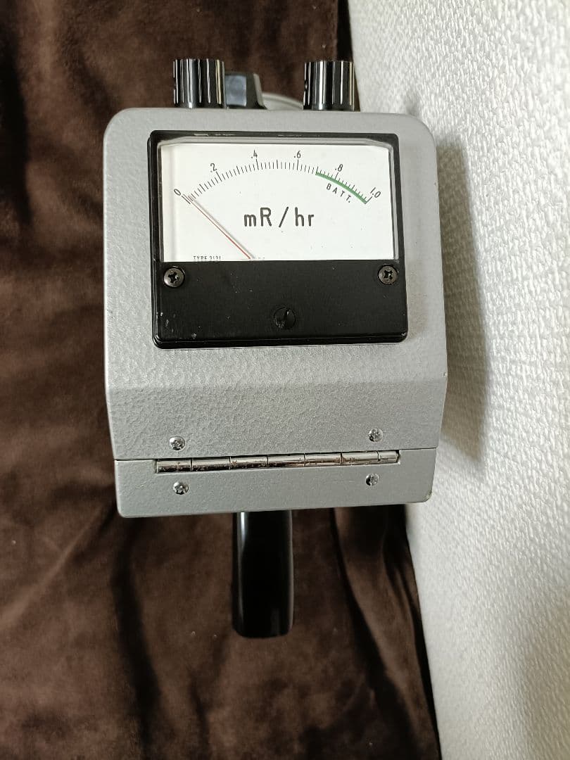 電離箱式 サーベイメータ ics-151 放射線測定器