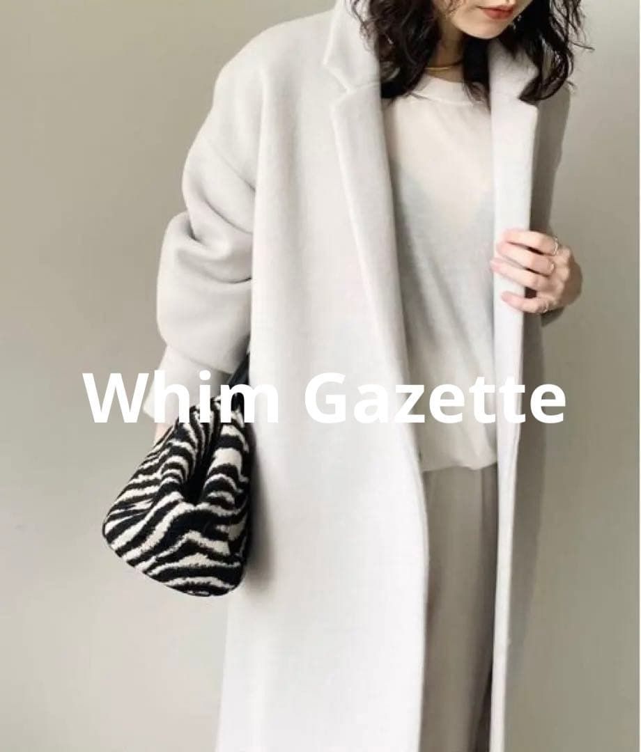 人気コート❣️Whim Gazette メリンプロングコート ￥56,100