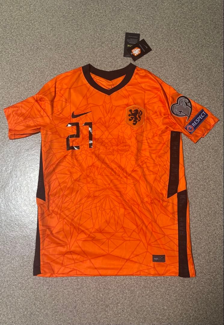 オランダ代表　デヨング　ユニフォーム