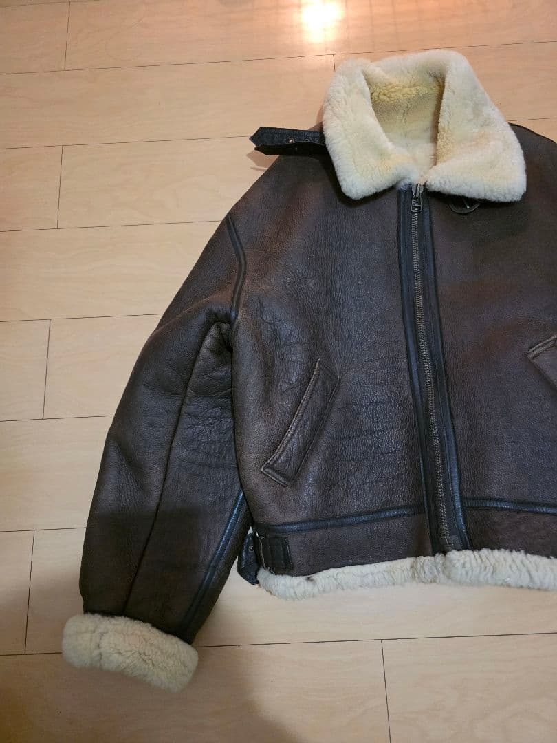 韓国製 ALLSTATELAND 本革 B3 フライトジャケット