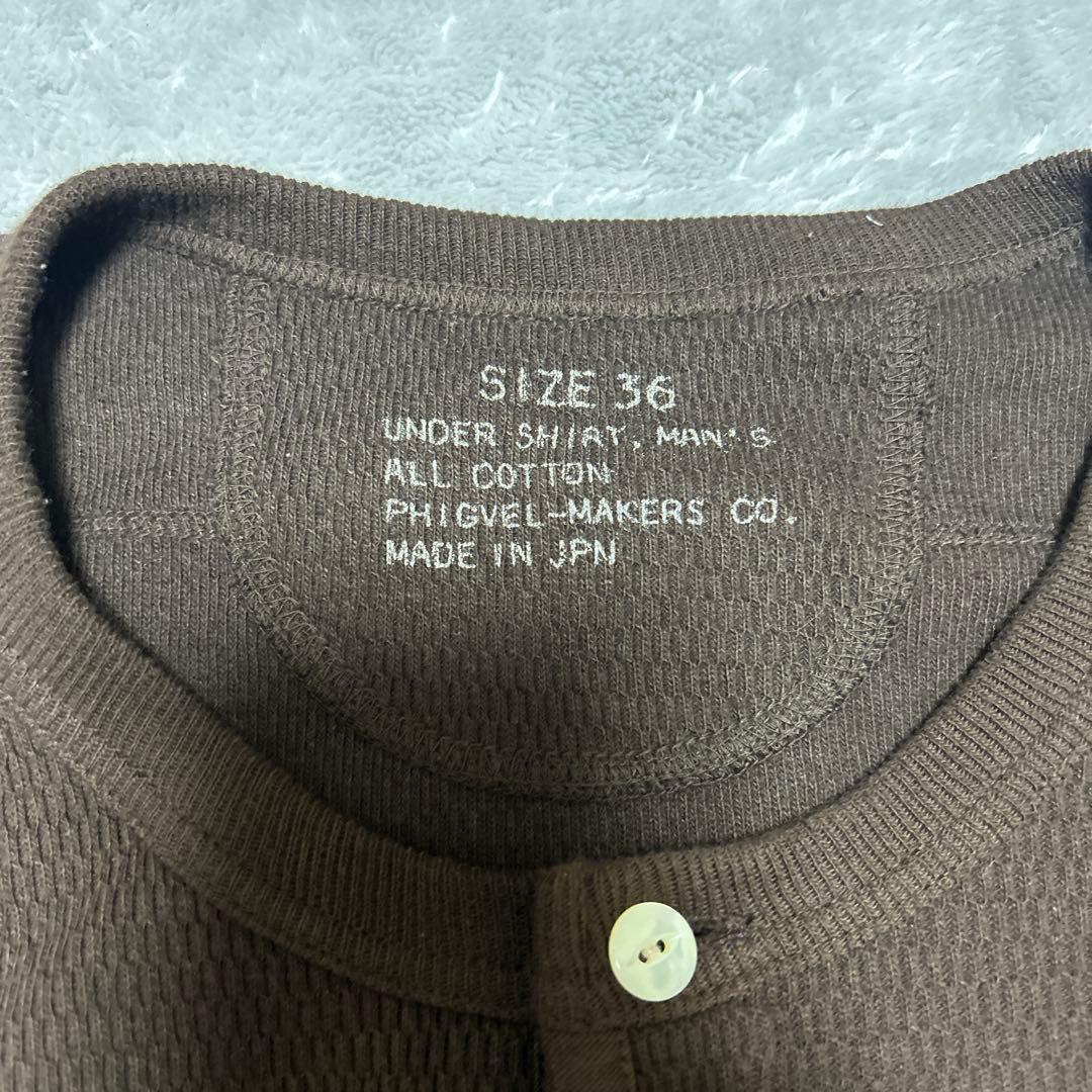 PHIGVEL＞フィグベルTHERMAL HENLEY TO