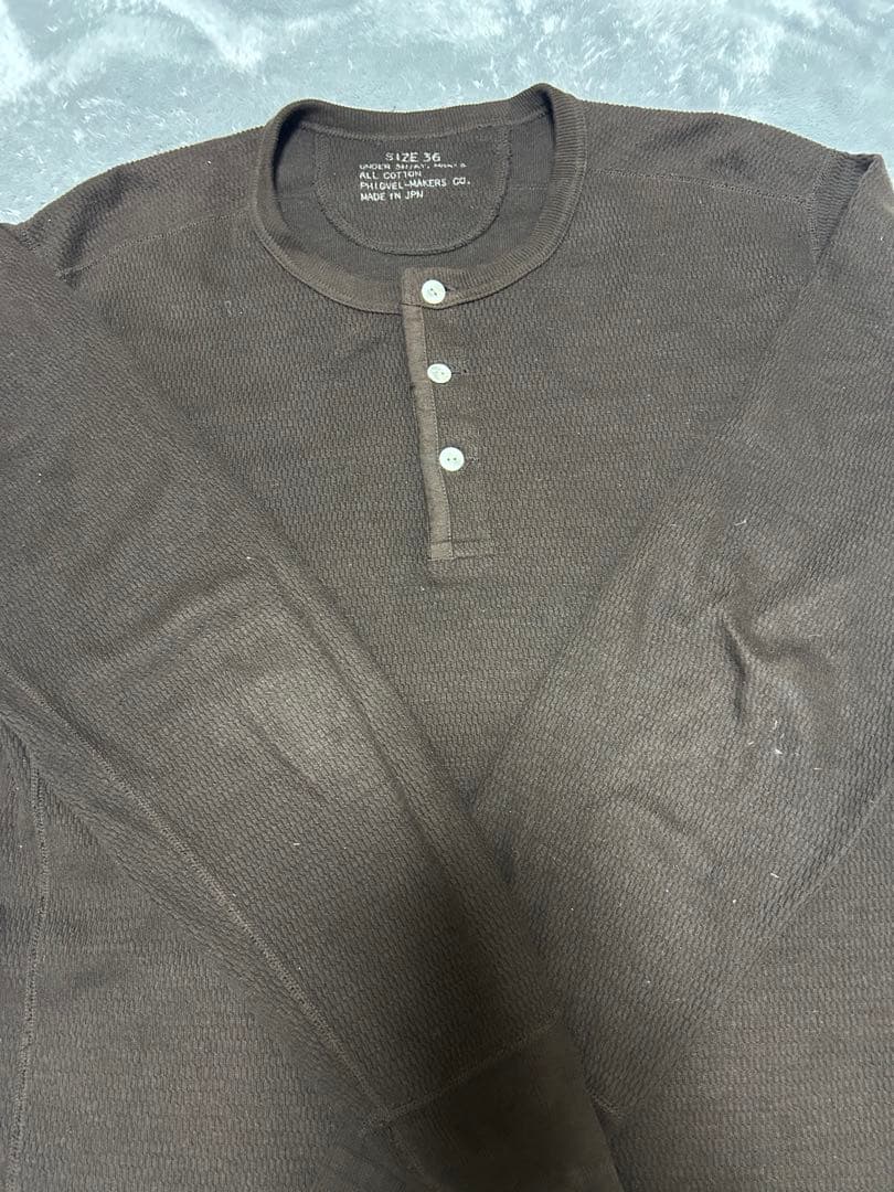 PHIGVEL＞フィグベルTHERMAL HENLEY TO