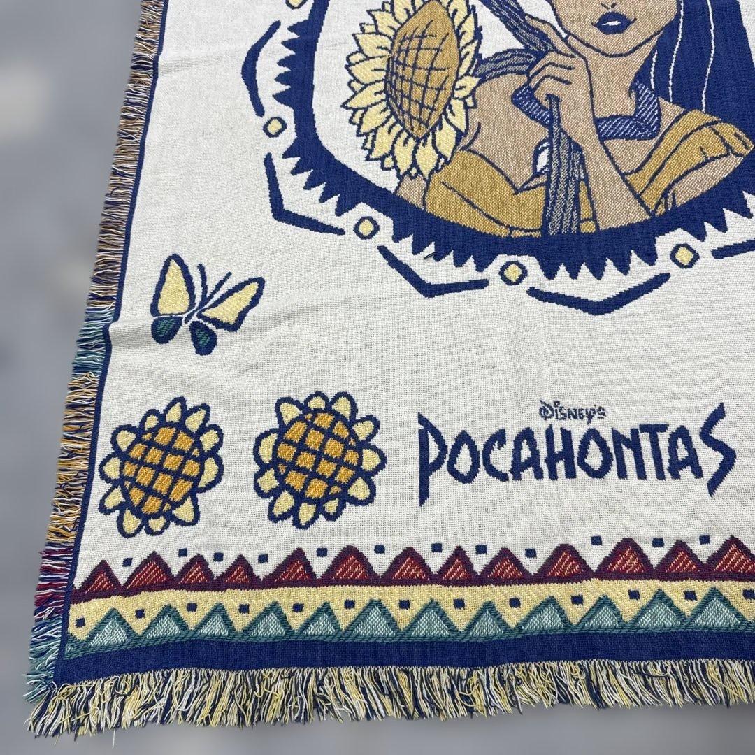 ディズニー　ポカホンタス　マルチカバー　ソファーカバー　ラグ　180x121