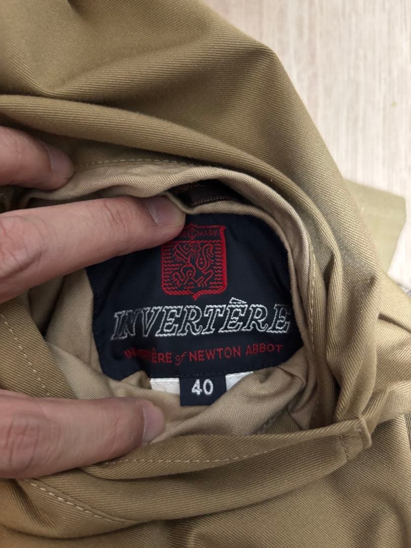 INVERTERE ”rev balcollar coat” インバーティア