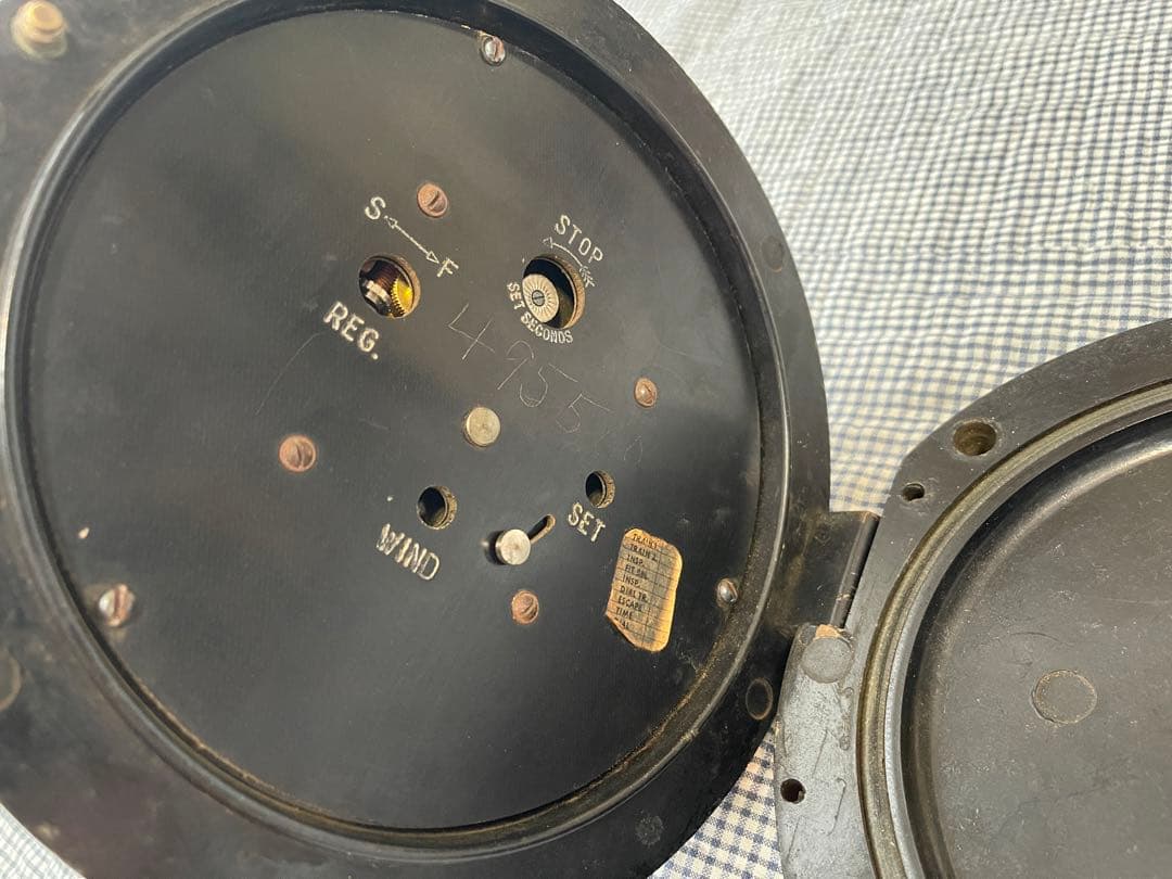 1940's Chelsea Clock US.Navy 掛け時計アンティーク