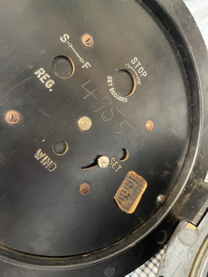 1940's Chelsea Clock US.Navy 掛け時計アンティーク