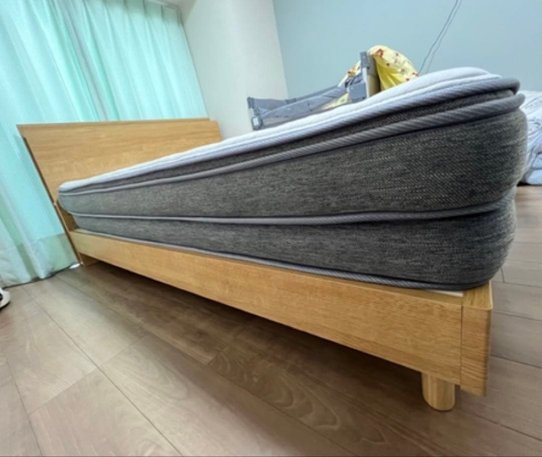 ダブルスプリングマットレス Nスリープ ハード140cm x 197cm