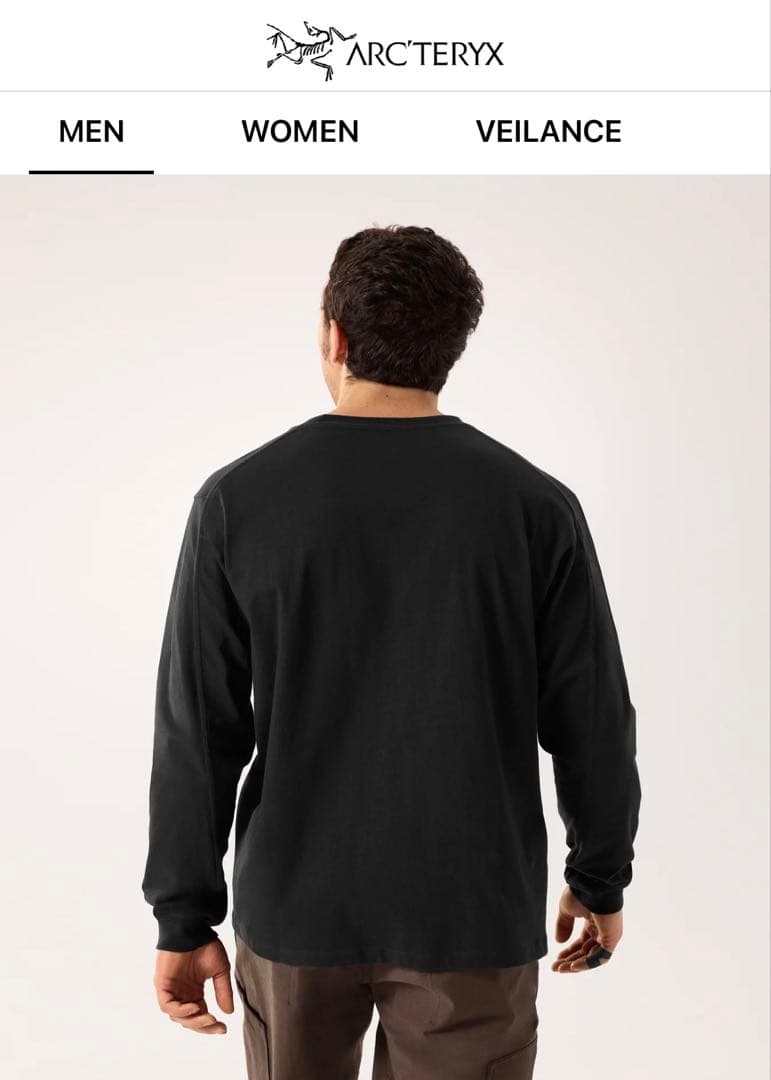 8*4様 完売入手困難新品未使用！アークテリクス　クラッグコットンLS 24KB