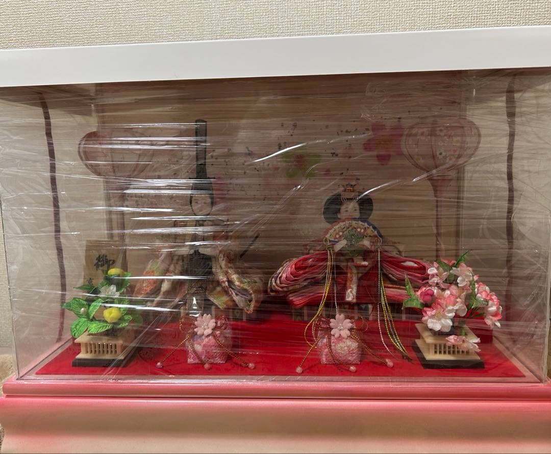 雛人形 コンパクト ひな人形 雛人形 おしゃれ アクリルケース入り