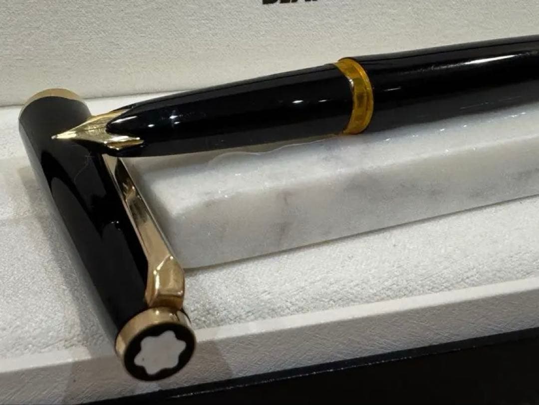 【極美品】モンブラン NO 121 万年筆18K ブラック④過渡期版　激レア