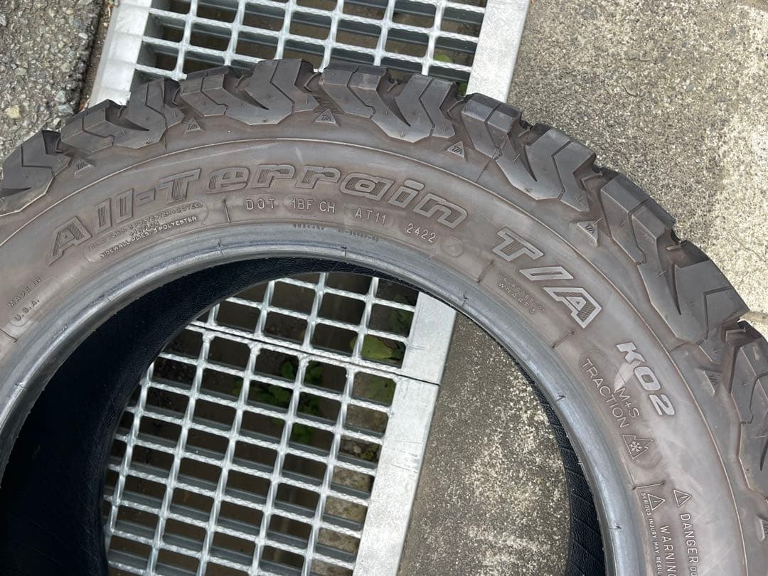 まだまだ使える！BFGoodrich オールテレーンタイヤ　225/65r17
