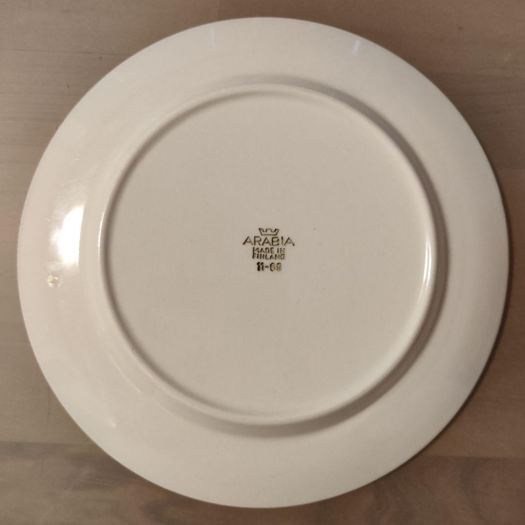 アラビア　ヴェーラ　ケーキプレートΦ17cm 　ヴィンテージ品