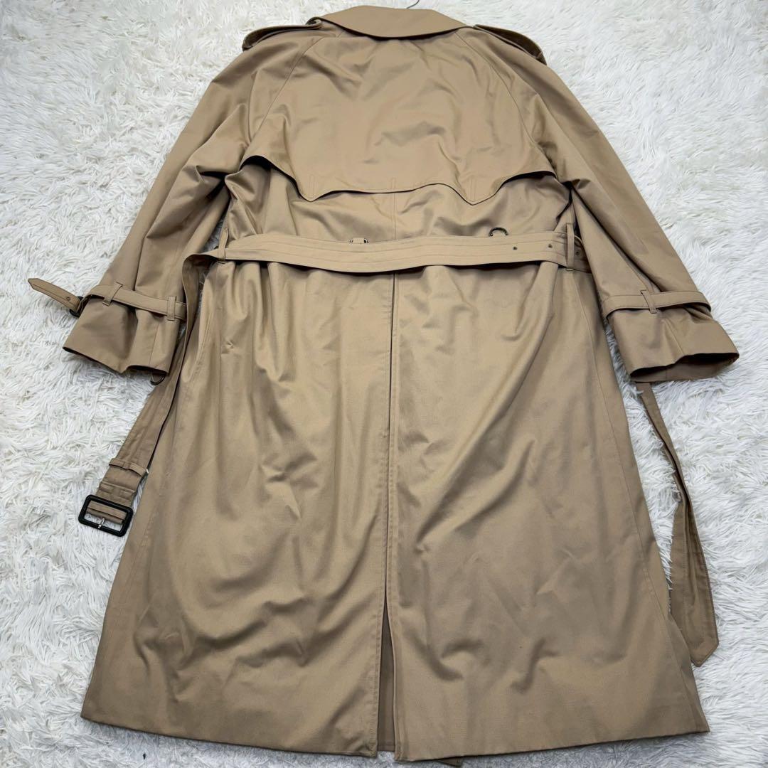 美品✨ アクアスキュータム トレンチコート ライナー付 イングランド製 XL相当
