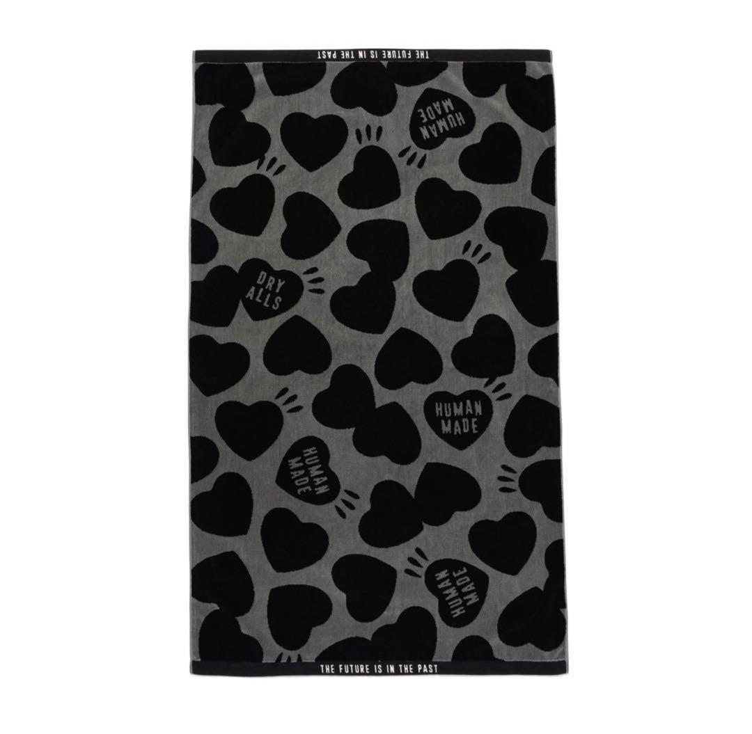 〜1時間限定値下 HUMAN MADE ブランケットタオル BLACK