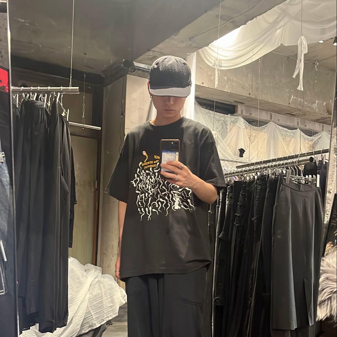 90's vintage 精子　エロ　Tシャツ　両面　希少　レア　着画あり
