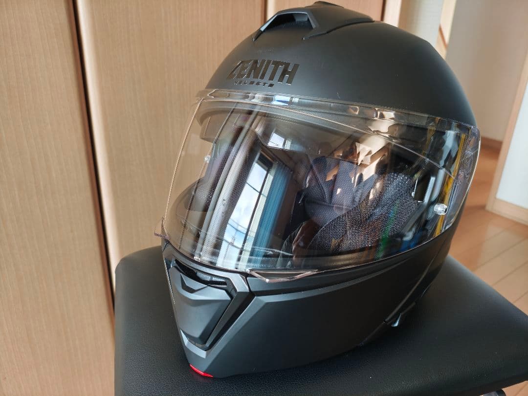 ZENITH フルフェイスシステムヘルメット マットブラック YJ-21