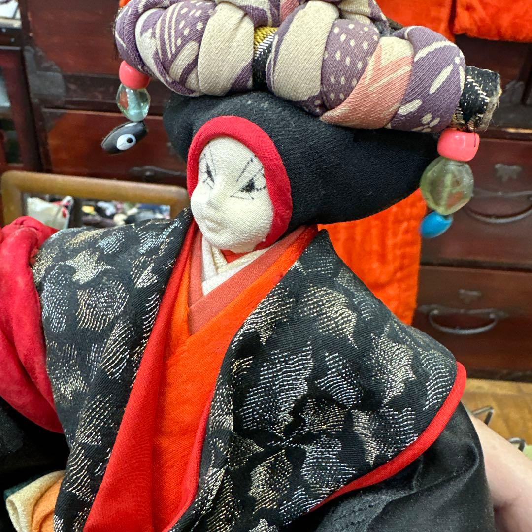 豊田信也　創作人形　古布