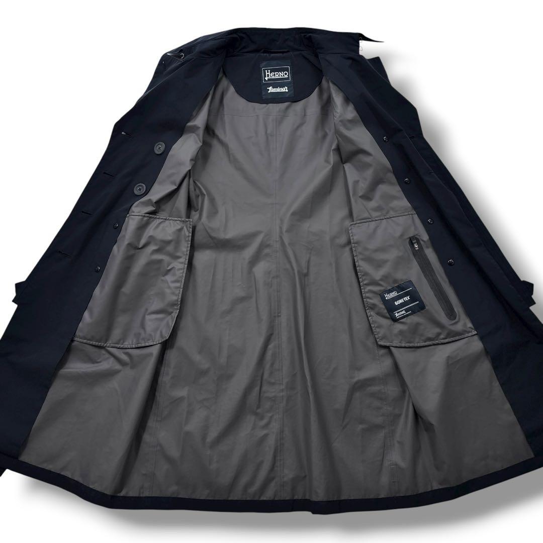 極美品】HERNO ヘルノ　トレンチコート　ゴアテックス　ロング　ラミナー