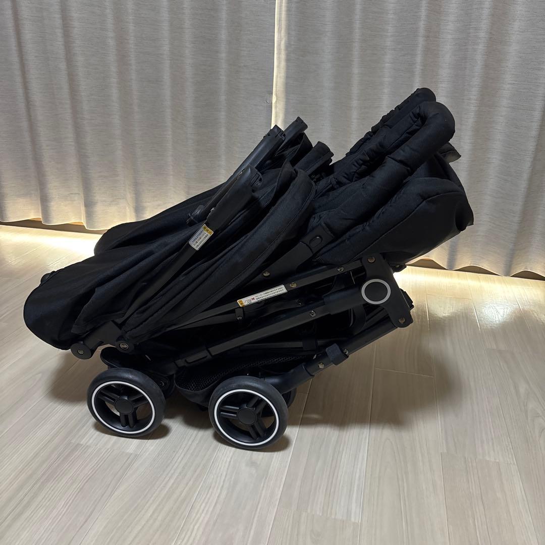 KATOJI 二人乗りコンパクトベビーカー　yokoyoko