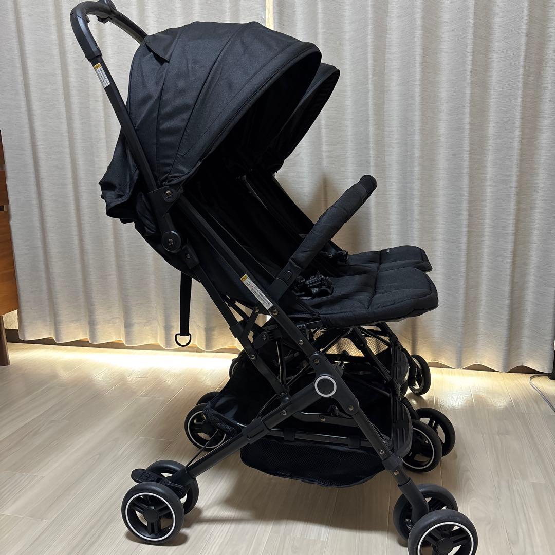 KATOJI 二人乗りコンパクトベビーカー　yokoyoko