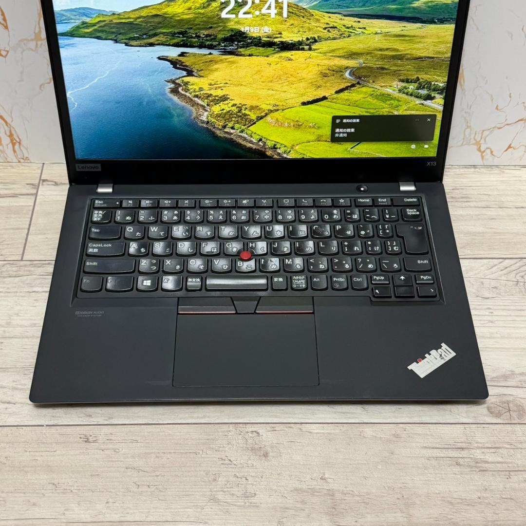 LENOVO THINKPAD SSD256GB/メモリ8GB/オフィス/カメラ