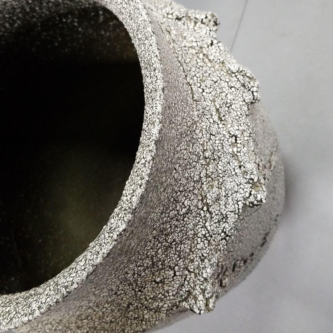 信楽焼　傘立て 白鮫肌 高さ４６cm
