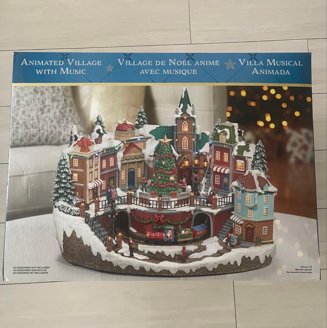 美品　コストコ クリスマス ビレッジ