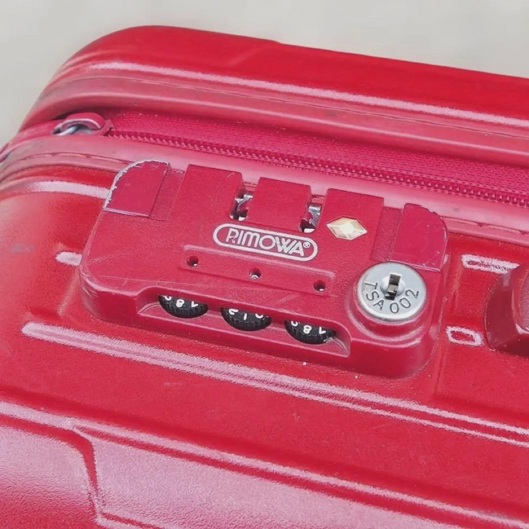 希少♪ ２個セットでお得♪ RIMOWAリモワキャリーケースサルサ レッド色♫