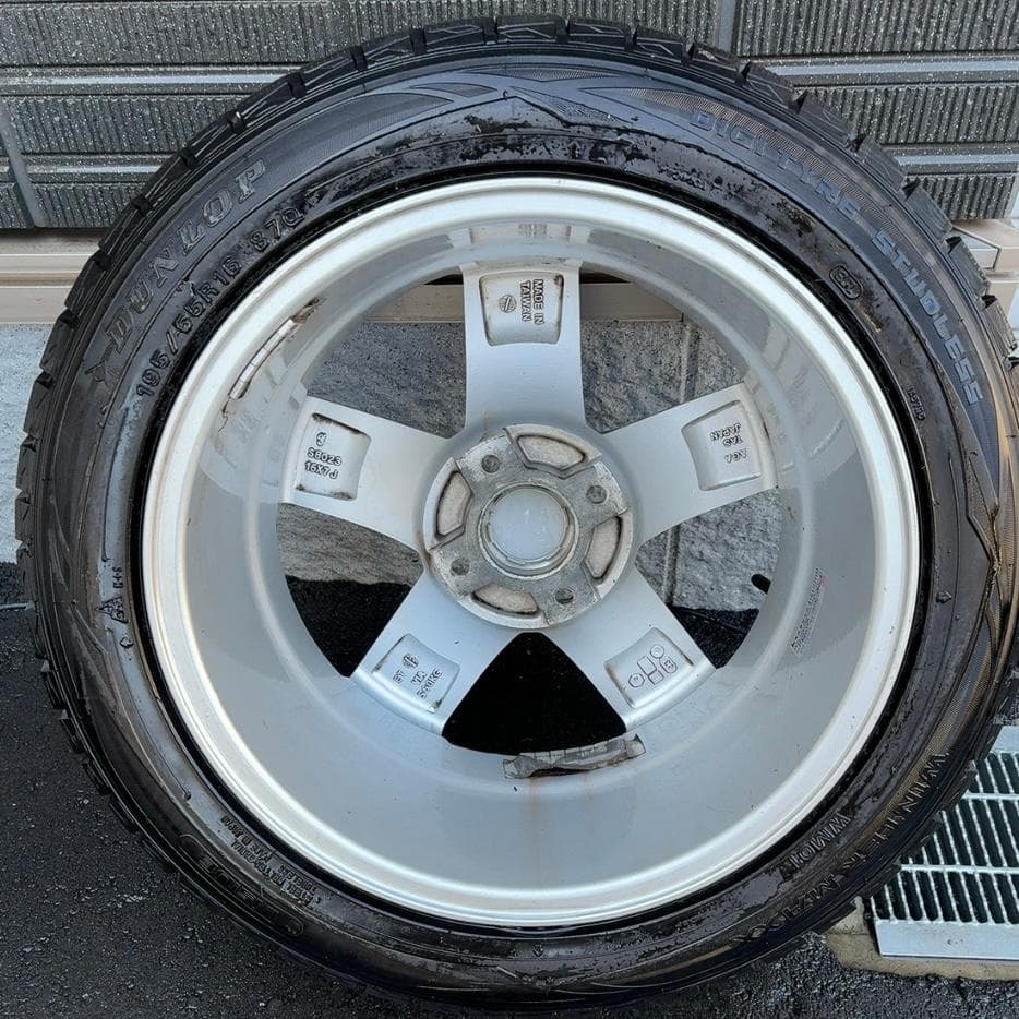 ダンロップ スタッドレスタイヤ ウィンターマックス ホイール 195/55R16