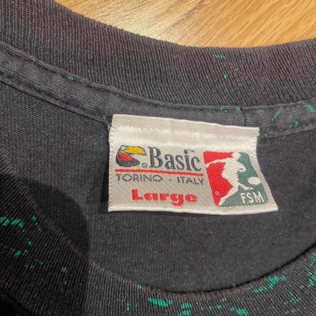 ユベントス　古着　vintage Tシャツ　Lサイズ　セリエA サッカー