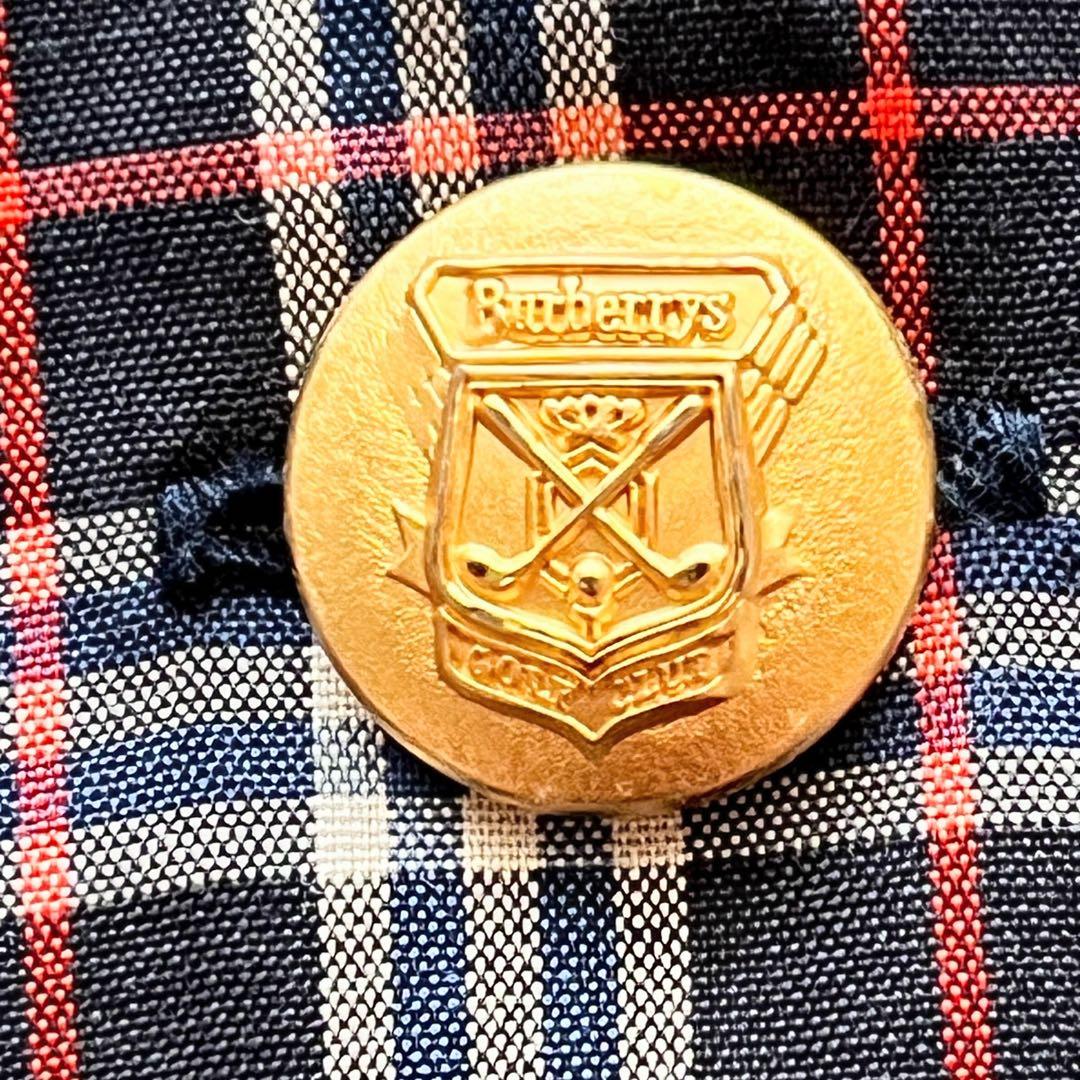 BURBERRY セットアップ シャツ スカンツ ノバチェック 金ボタン