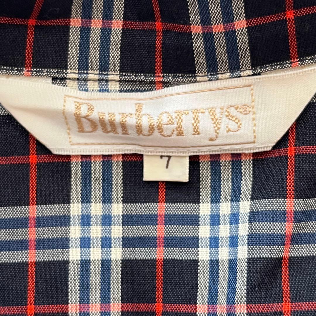 BURBERRY セットアップ シャツ スカンツ ノバチェック 金ボタン