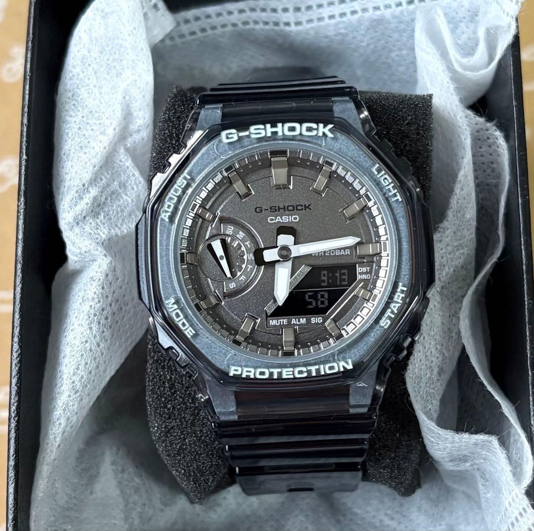 【極美品】 CASIO G-SHOCK GMA-S2100SK-1AJF クリア