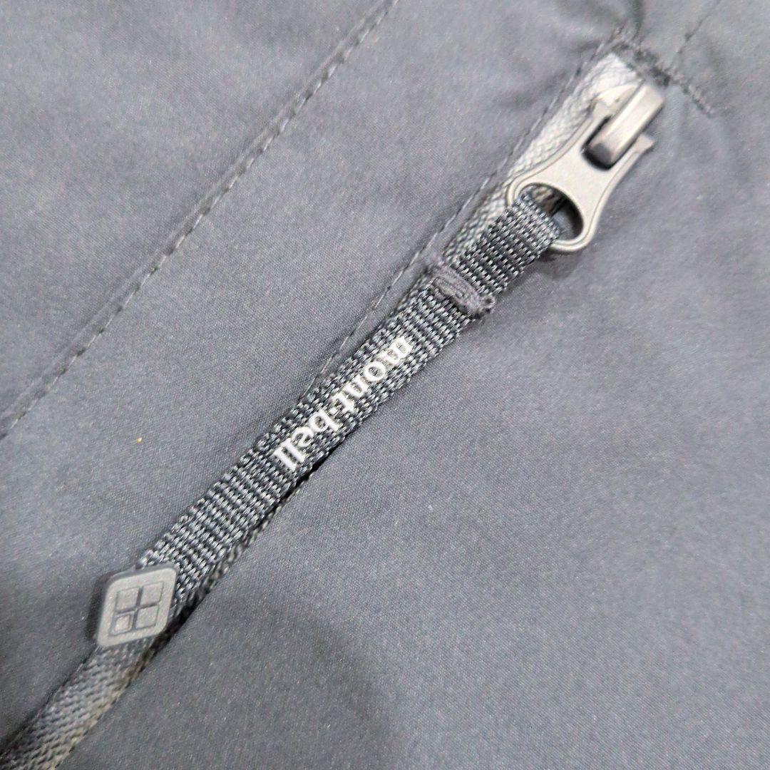 モンベル　mont-bell　110　着脱可能フード付き　マウンテンパーカー　紺
