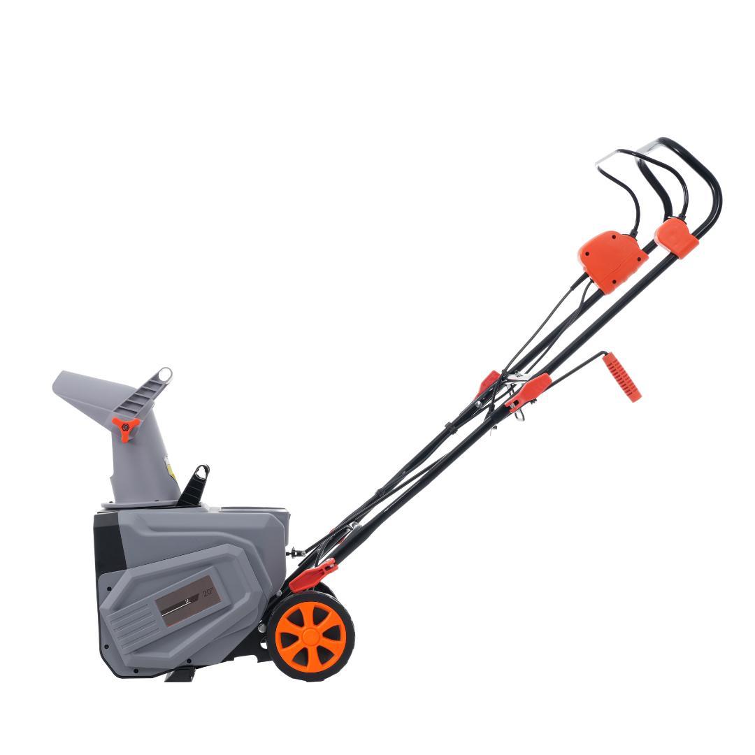 タイムセール！大型家庭用除雪機　軽量　10M電源ケーブル　GREY