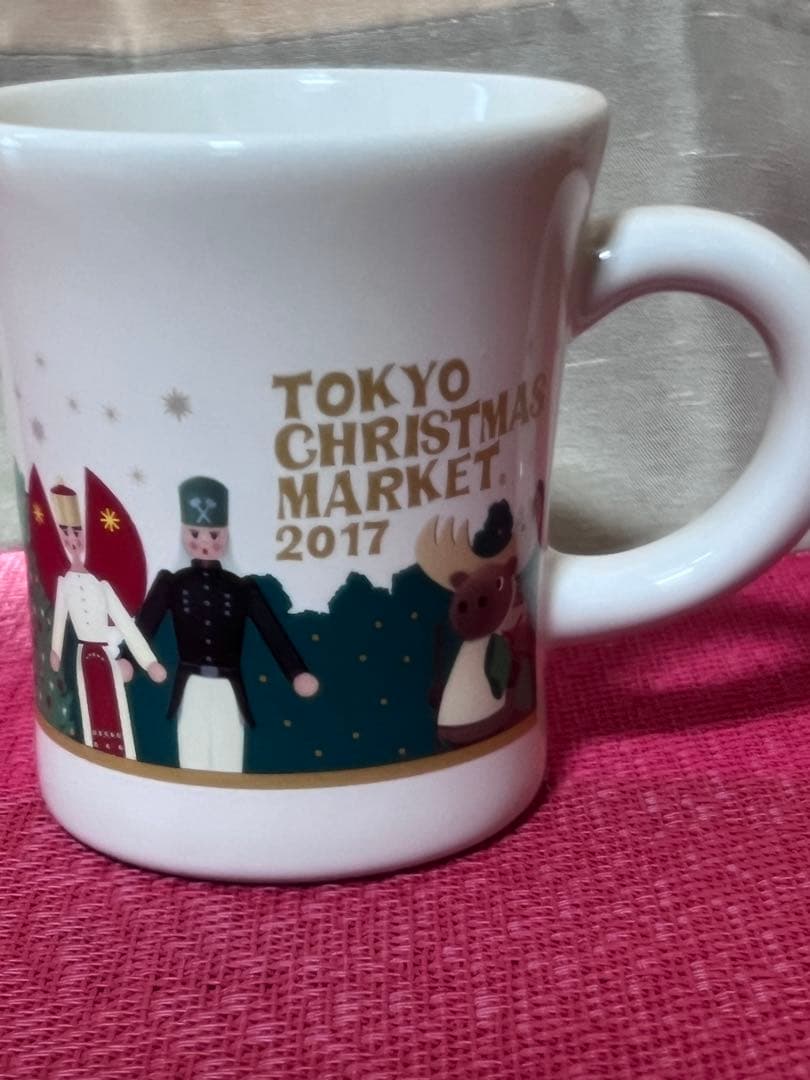 クリスマスマーケットマグカップ 5個