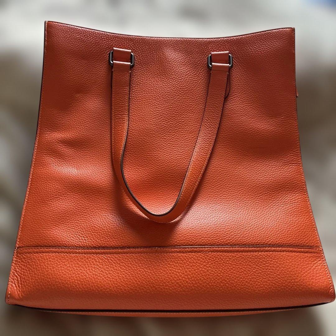 coach グラハムストラクチャートートバック　オレンジ