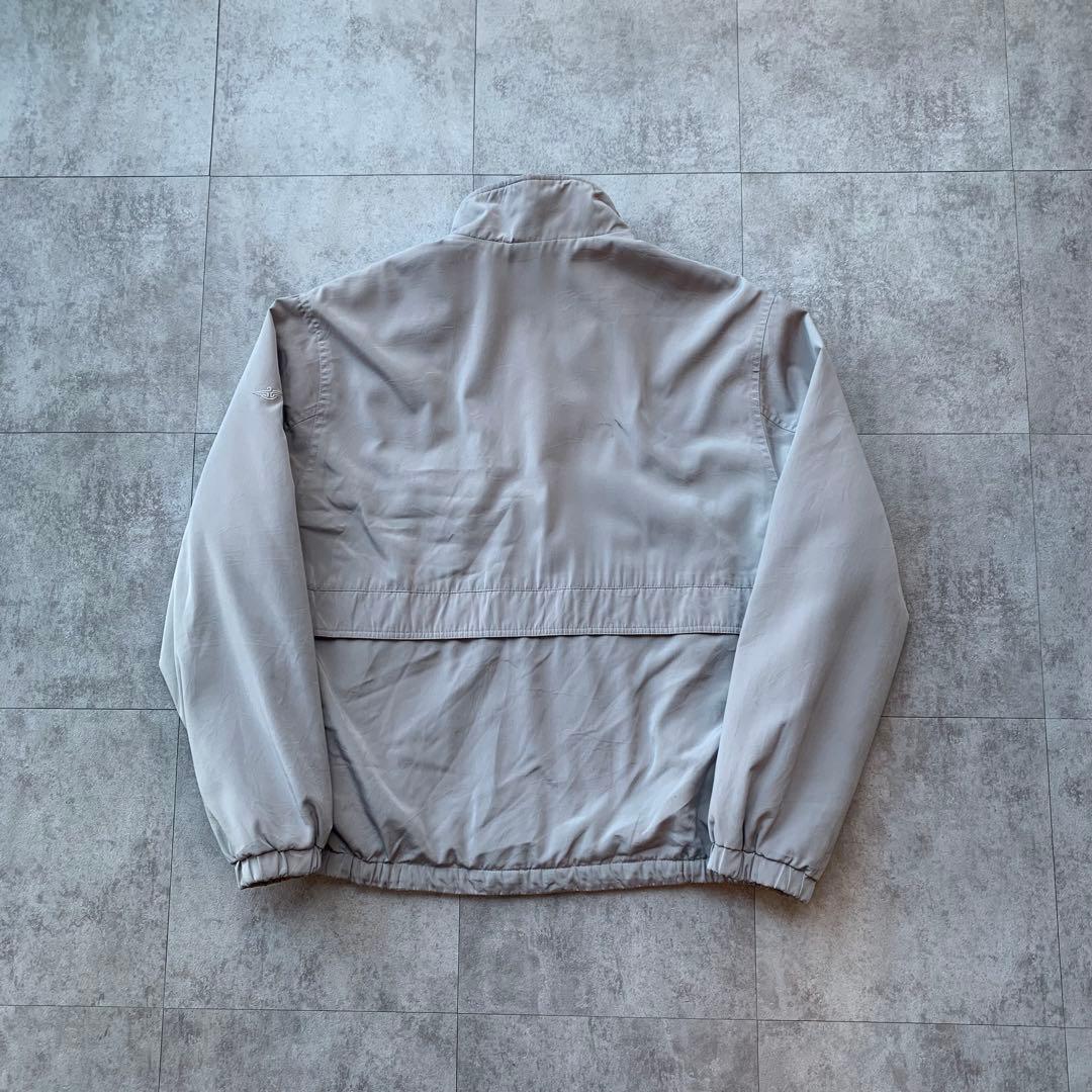 00s DOCKERS ウォームアップジャケット USA 古着 ナイロン グレー