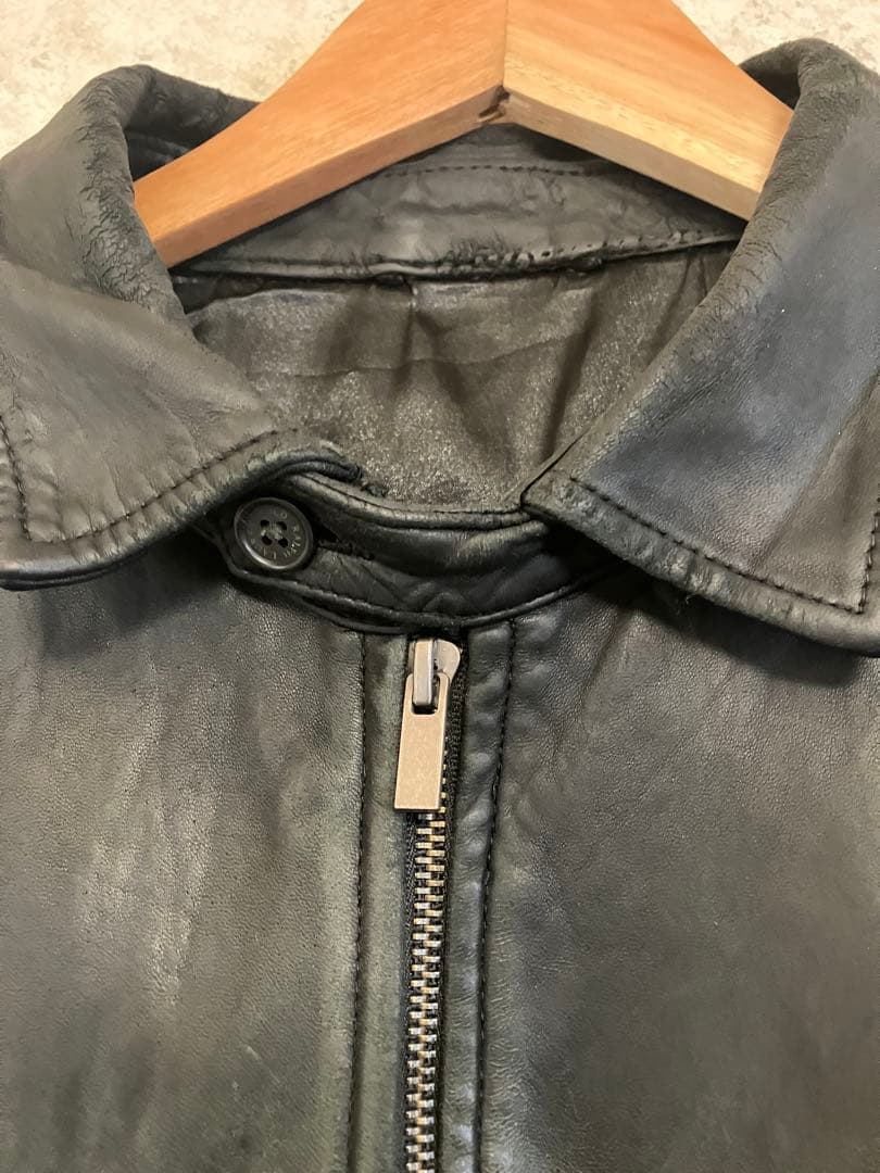 爆*場様 ★Ralph Lauren★leather jacket★Lサイズ相当