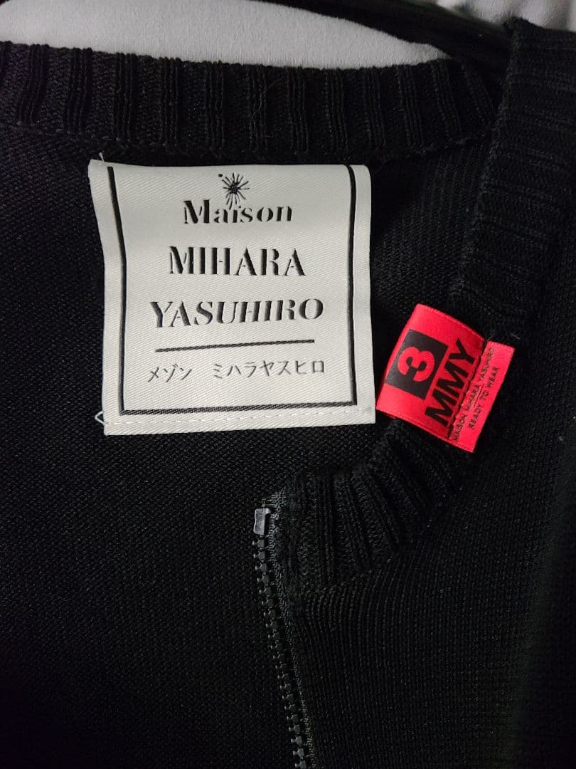 Maison MIHARA YASUHIRO ブラックカーディガン サイズM