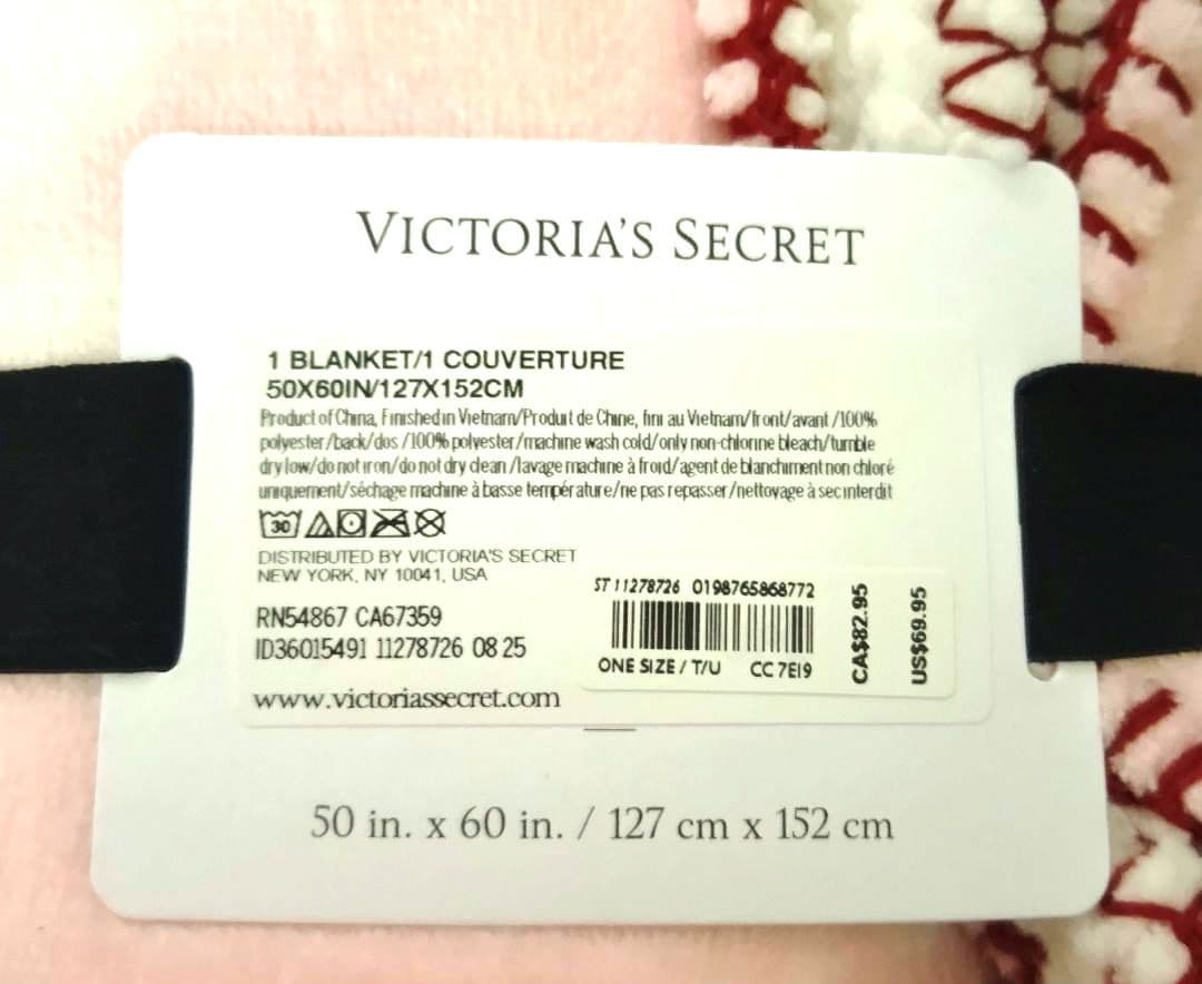 ヴィクトリアシークレット　Victoria's Secret　ブランケット