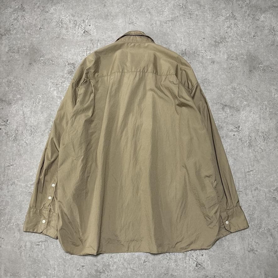 シュタイン OVERSIZED DOWN PAT SHIRT 長袖シャツ M