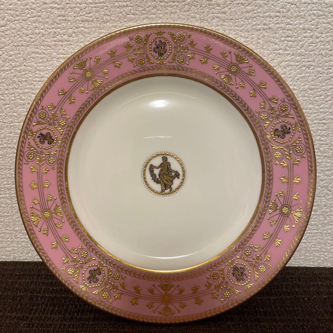ウェッジウッド　アストバリー　ピンク　デザートプレート　17.5cm